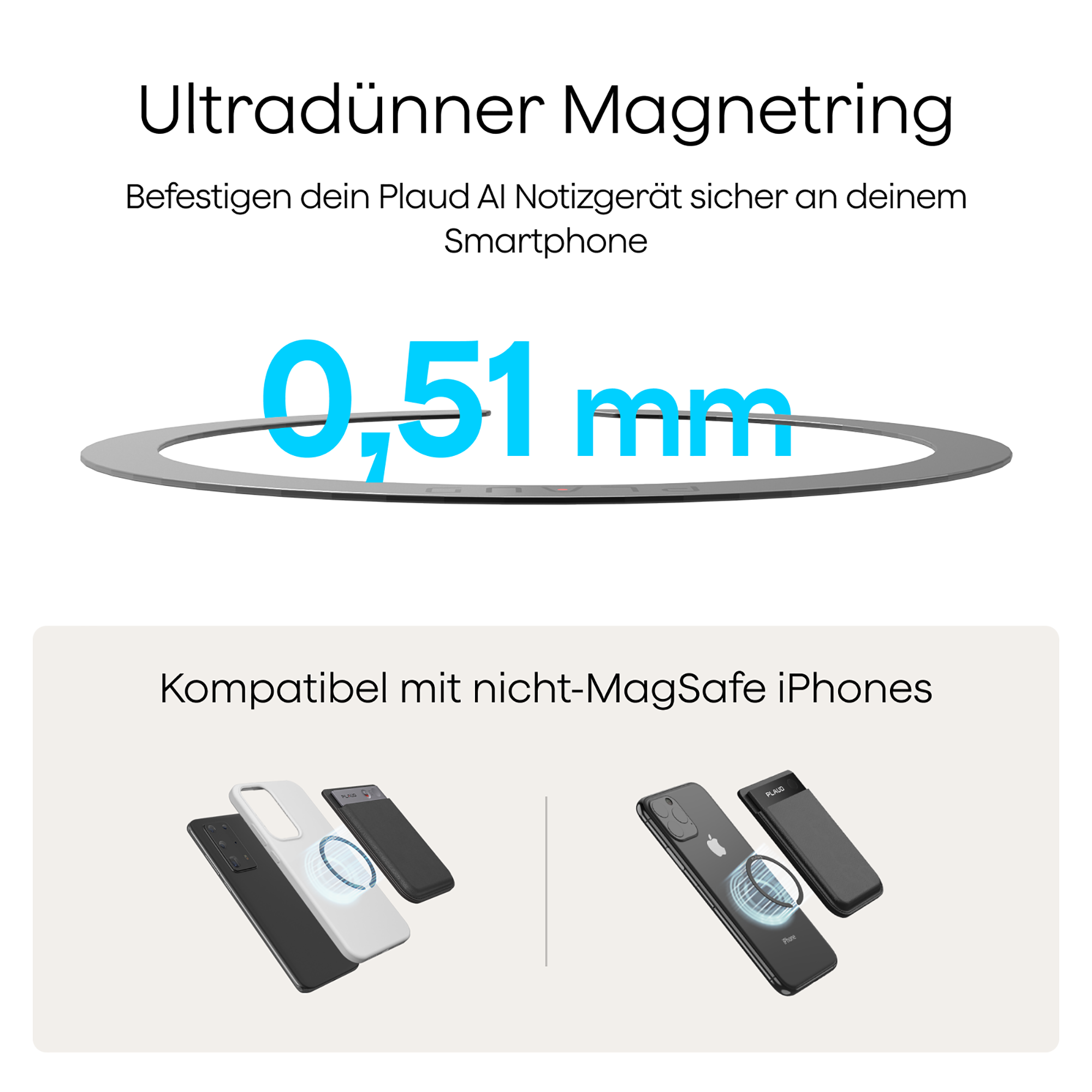 Plaud Note & Note Pro Zubehörset