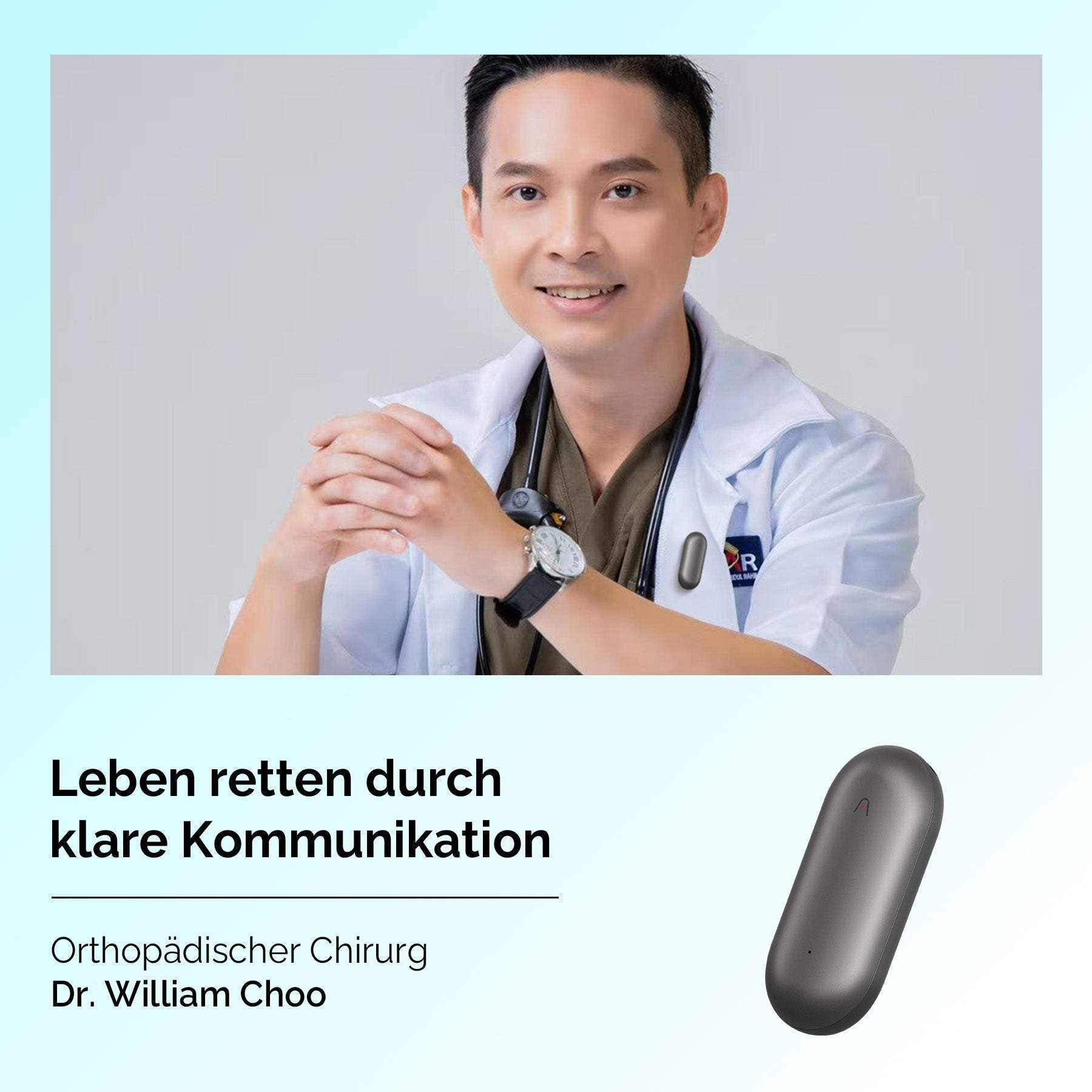 Barrieren im Gesundheitswesen überwinden:Wie Dr. William Choo Plaud.ai nutzt, um die Patientenversorgung zu verbessern