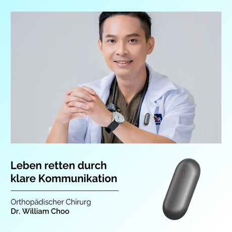 Barrieren im Gesundheitswesen überwinden:Wie Dr. William Choo Plaud.ai nutzt, um die Patientenversorgung zu verbessern