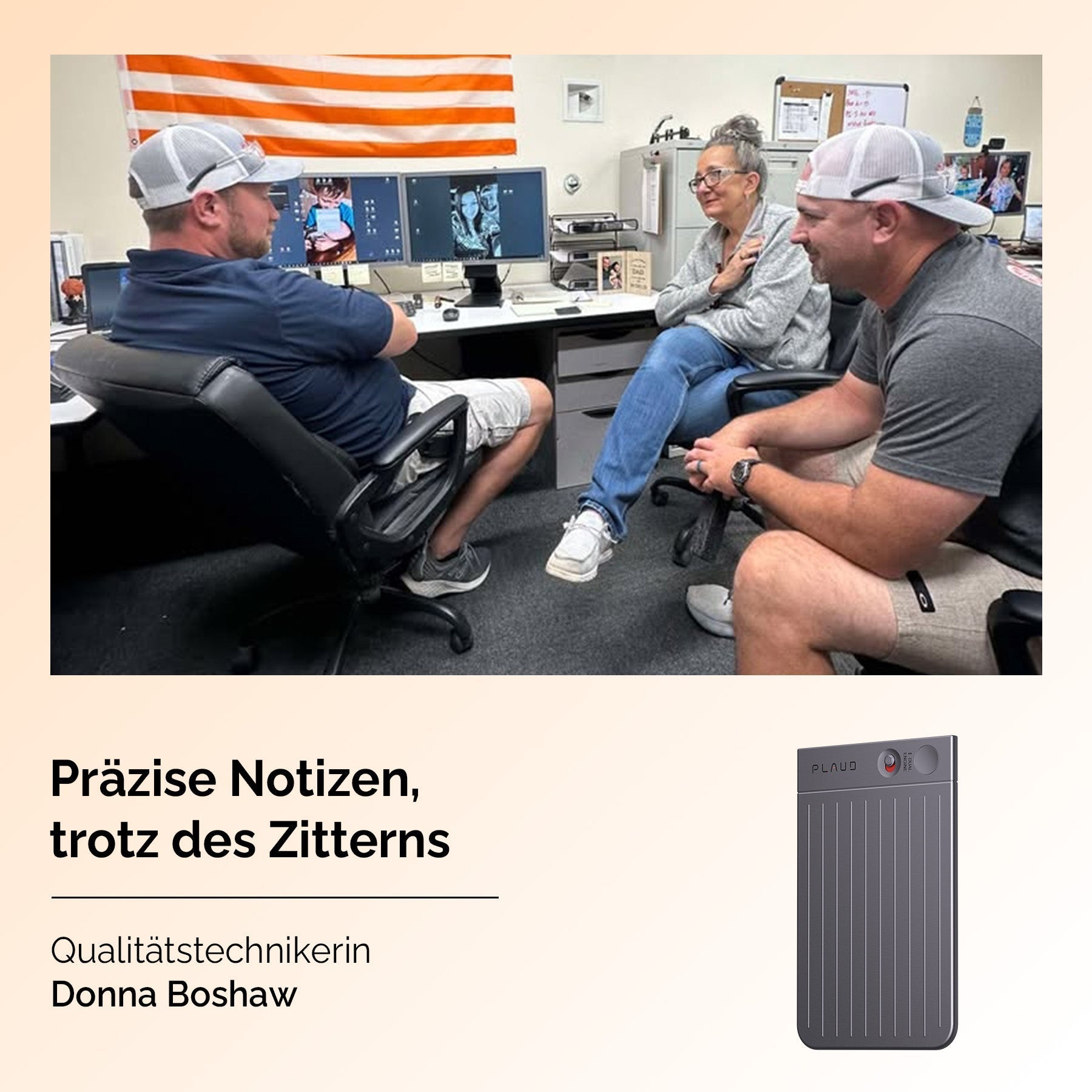 Vereinfachung der Notizenerstellung für eine Qualitätstechnikerin: Donna Boshaws Geschichte