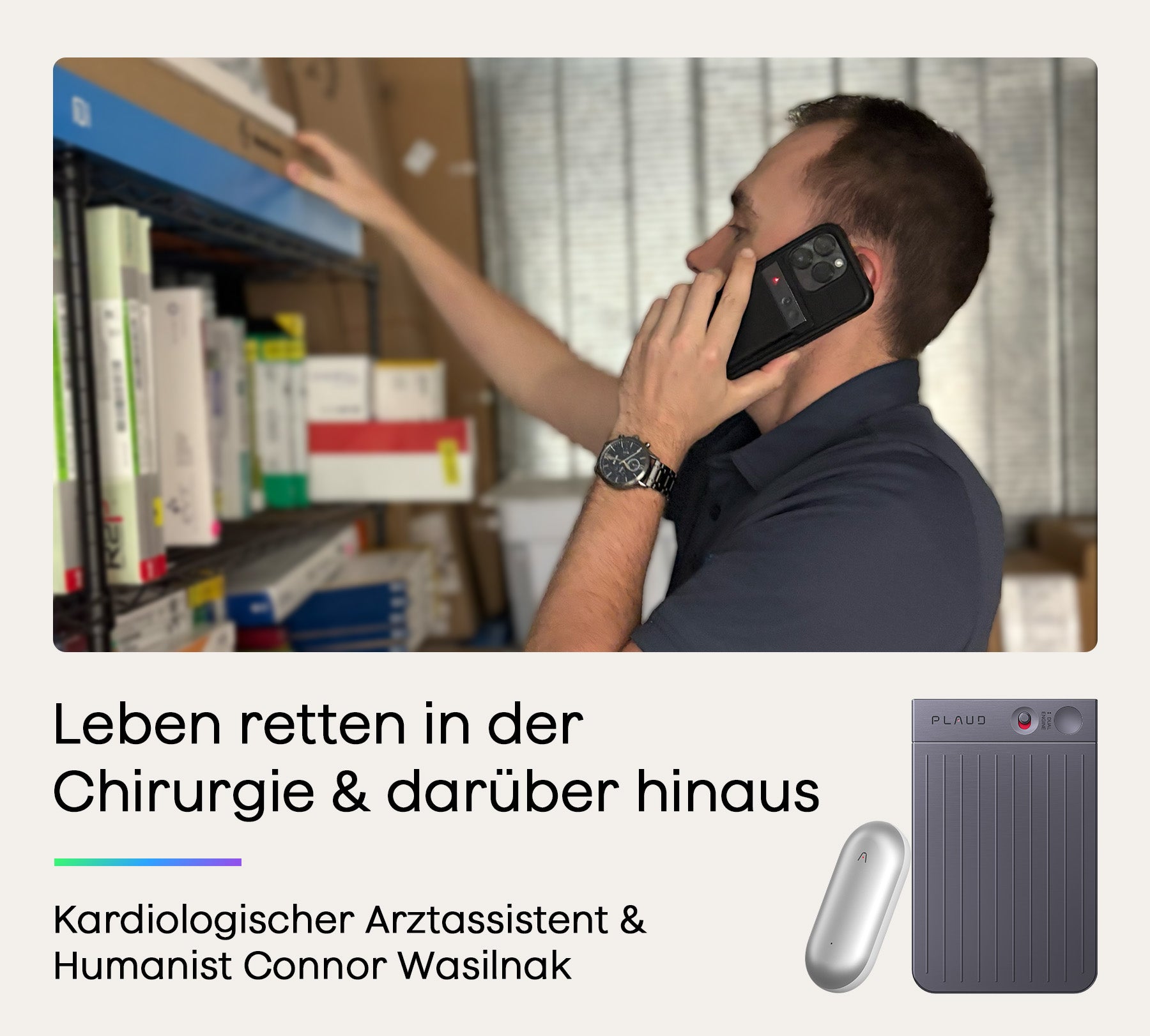 Duale Wirkung: Die Geschichte eines Arzthelfers mit Plaud.ai