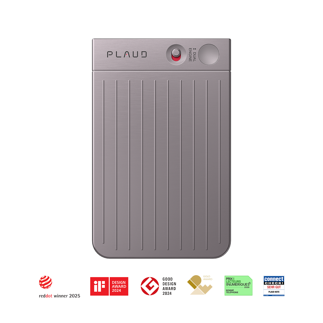 PLAUD NOTE - Professionelles KI-Notizgerät
