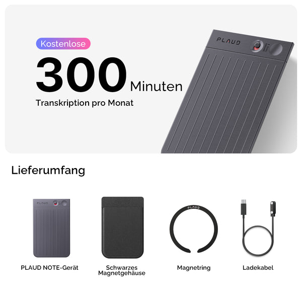 PLAUD NOTE KI-Diktiergerät
