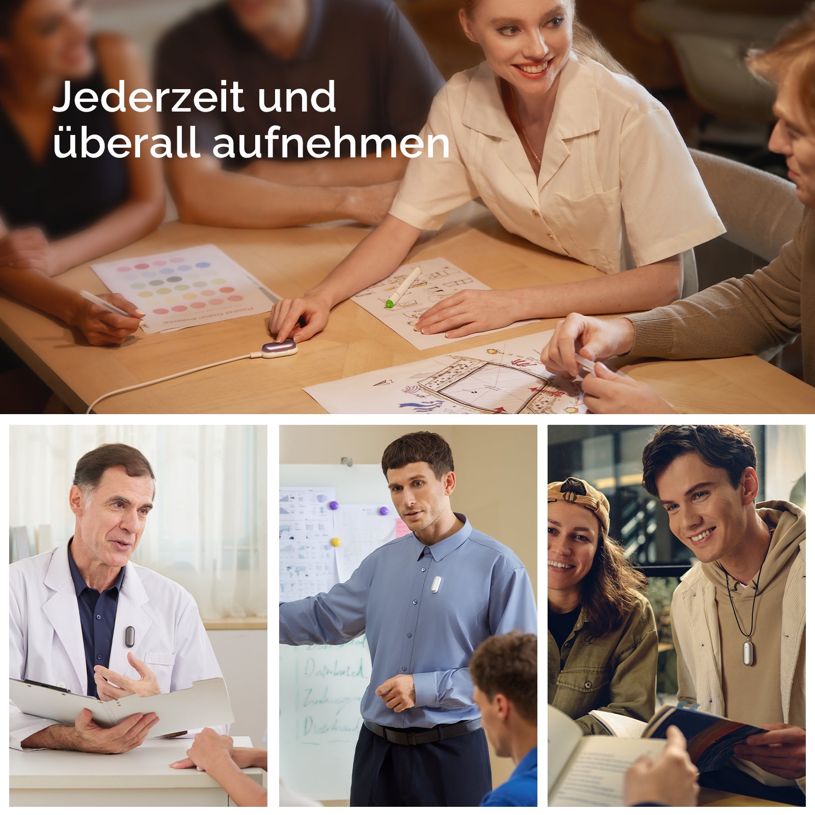 PLAUD NotePin & KI Unbegrenzter Jahresplan
