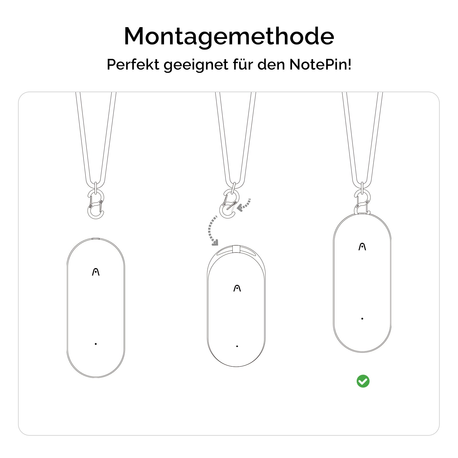 PLAUD NotePin Trageband