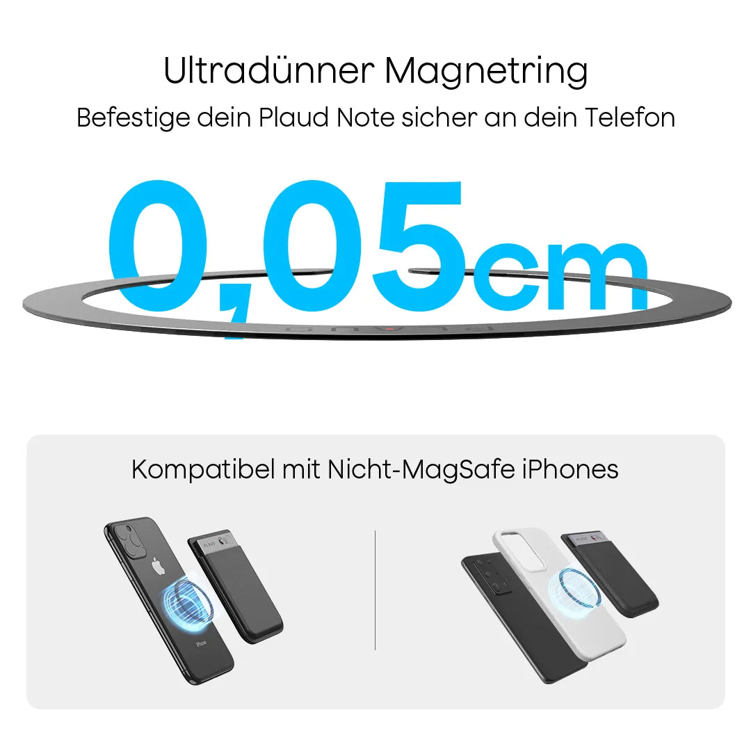 Plaud Note & Note Pro Zubehörset