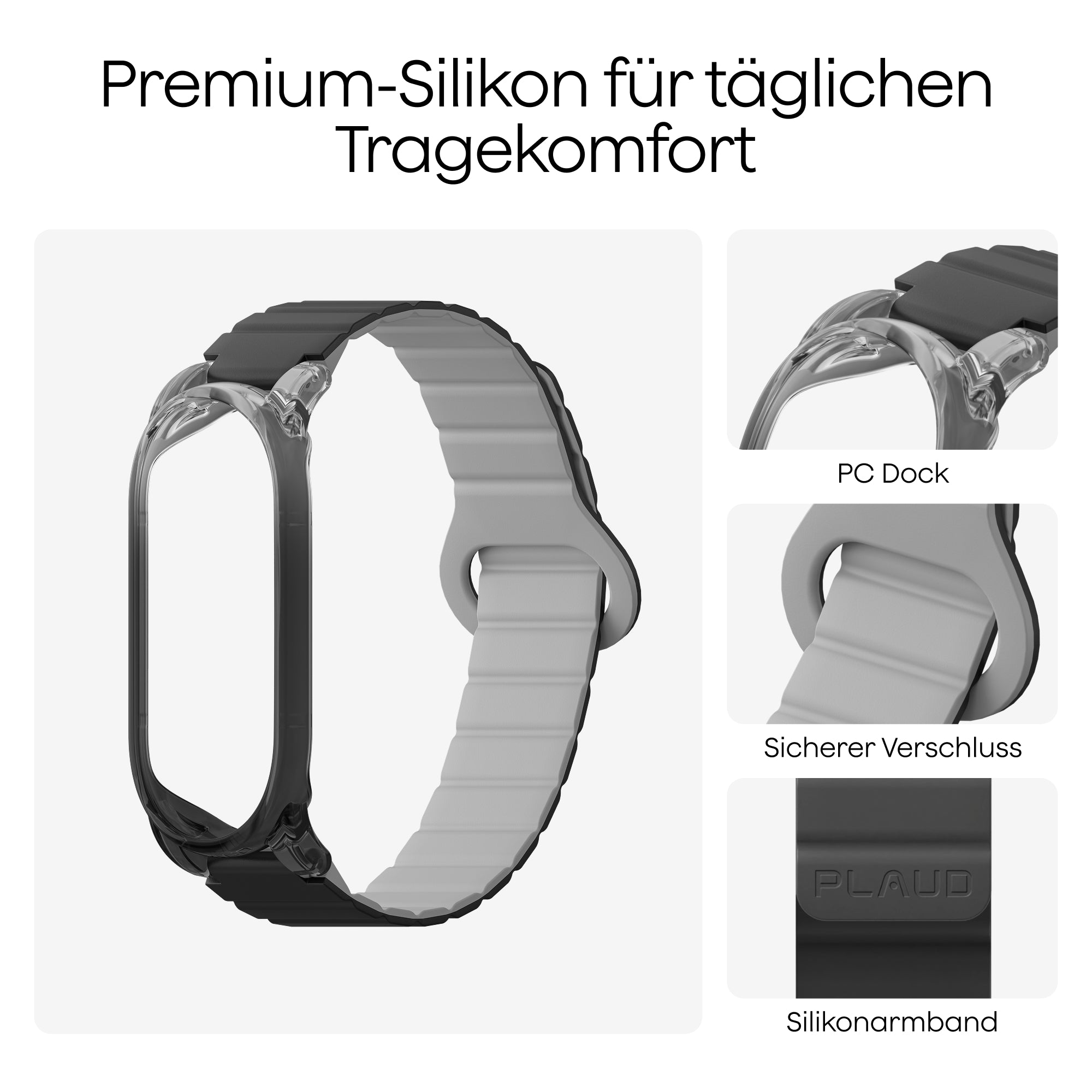 Plaud NotePin Silikonarmband