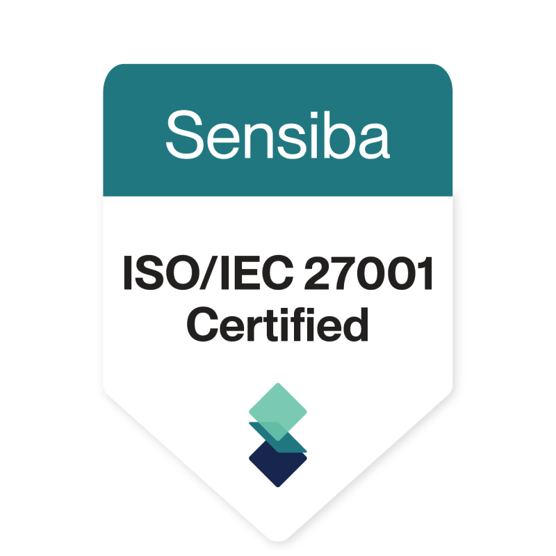 Plaud wurde von Sensiba nach der Norm ISO/IEC 27001 zertifiziert.