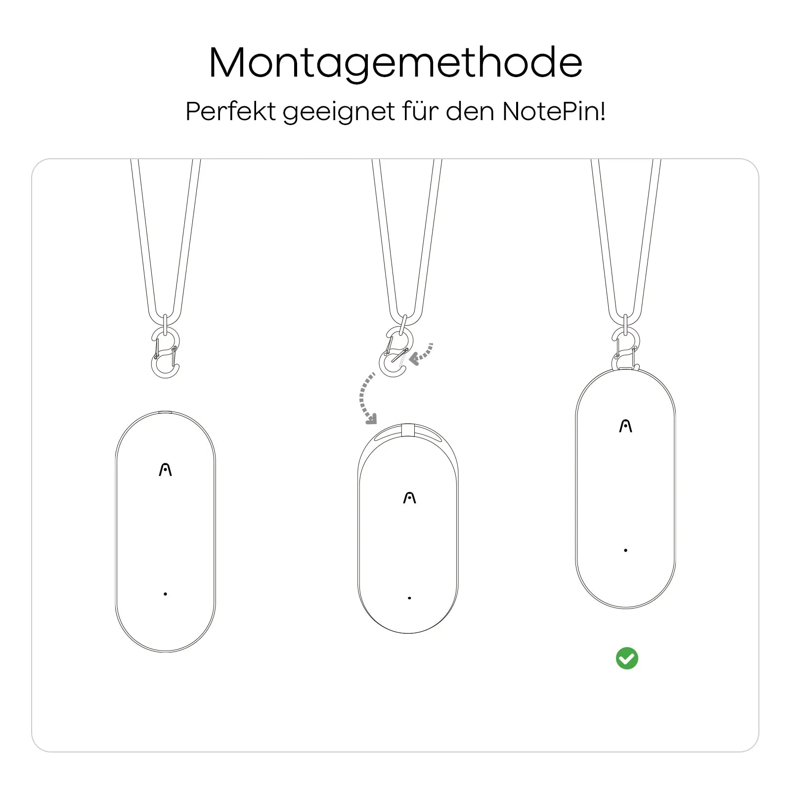 Plaud NotePin Trageband