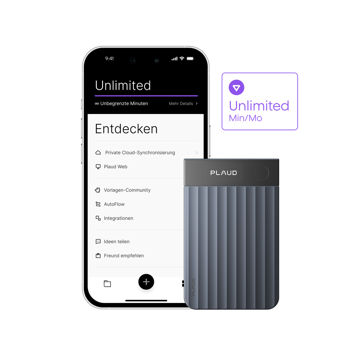 Plaud Note Pro – fortschrittliches KI-Notizgerät | Plaud DE