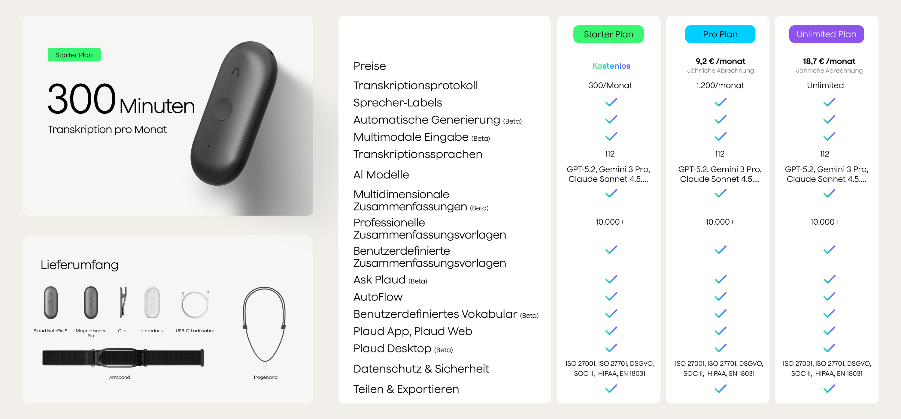 Plaud NotePin S und Desktop-Software: KI-Notizen für überall vorgestellt