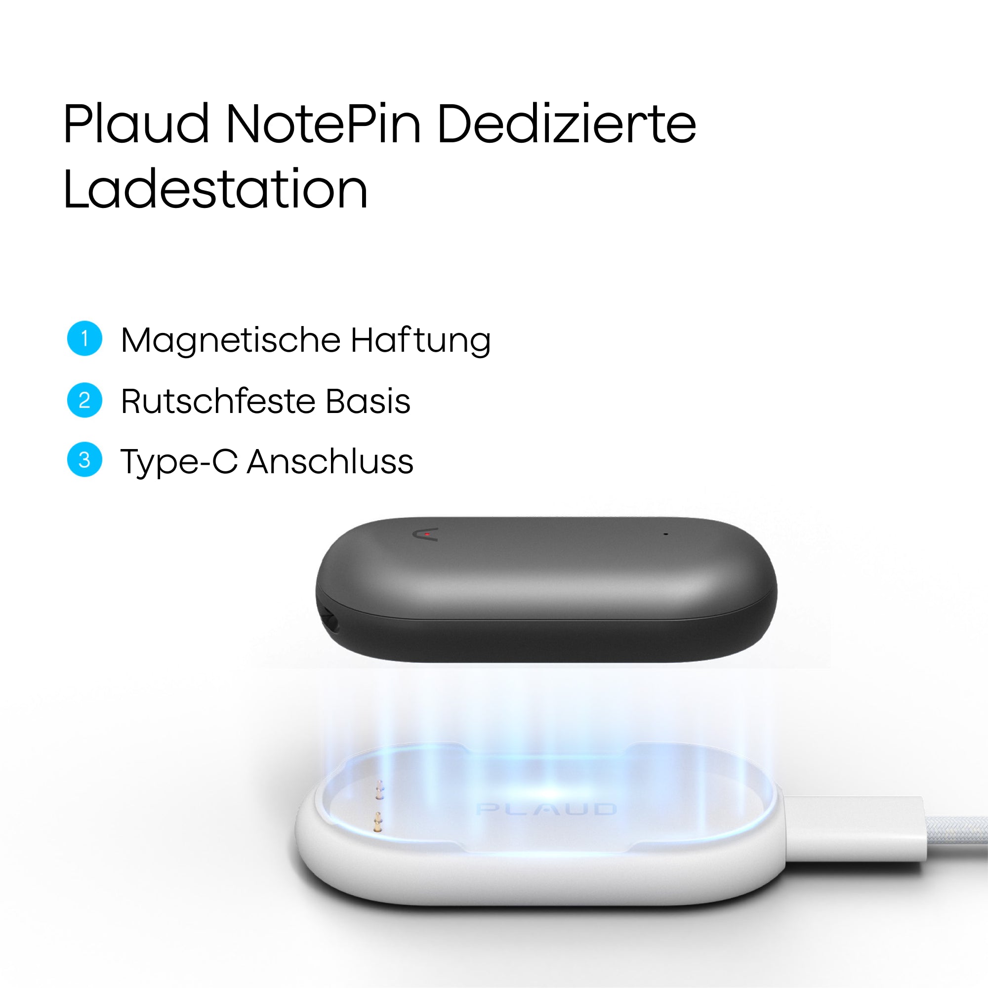Plaud NotePin Aufladekit