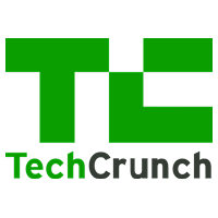 Grünes TechCrunch Logo